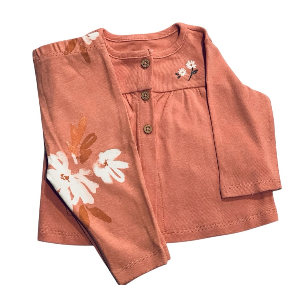Adorable Floral Baby Outfit 🌼